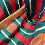 Gucci Gg Emblem Small Tote Bag Beige And Dark Brown 31Cm - Image 8