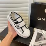 Chanel White Cc Cap Toe Slipon Sneaker White - Image 6