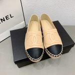 Chanel Espadrilles Beige Black G29762 X01000 C0204 - Image 3