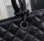 Chanel Cambon Line Large Tote Bag In Black 41Cm A25169 - Image 7