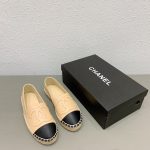 Chanel Espadrilles Beige Black G29762 X01000 C0204 - Image 8