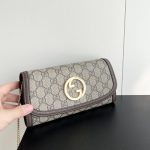 Gucci Blondie Continental Chain Wallet Beige 21Cm ‎‎725215 K9Gsg 8358 - Image 6
