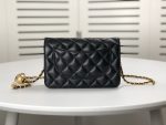 Chanel Woc Falp Pearl Crush Bag With Chain Black 19Cm - Image 11
