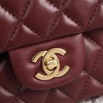 Chanel Classic Handbag Red 25Cm - Image 6