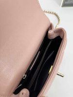 Chanel Small Coco Handle Light Pink Caviar Light Gold Hardware 20Cm - Image 6