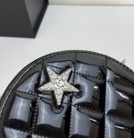 Chanel Round With Charm And Star Coin Purse Black 15Cm - Image 7