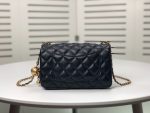 Chanel Flap Bag Mini Cc Rectangular Pearl Crush Gold Black 20Cm As1787 B18602 94305 - Image 8
