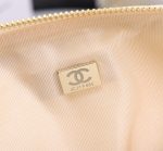 Chanel Maxi Hobo Bag Black Leather And Gold Tone Metal White 28Cm As4339 - Image 7