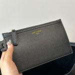 Saint Laurent Shopping In Leather Tote Bag Black 33Cm 600281Csv0J1000 - Image 5