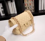 Chanel Classic Flap Beige Gold Hardware 25Cm - Image 9