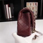 Chanel Classic Handbag Red 25Cm - Image 9