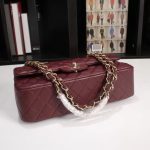 Chanel Classic Handbag Red 25Cm - Image 10