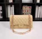 Chanel Classic Flap Beige Gold Hardware 25Cm - Image 3