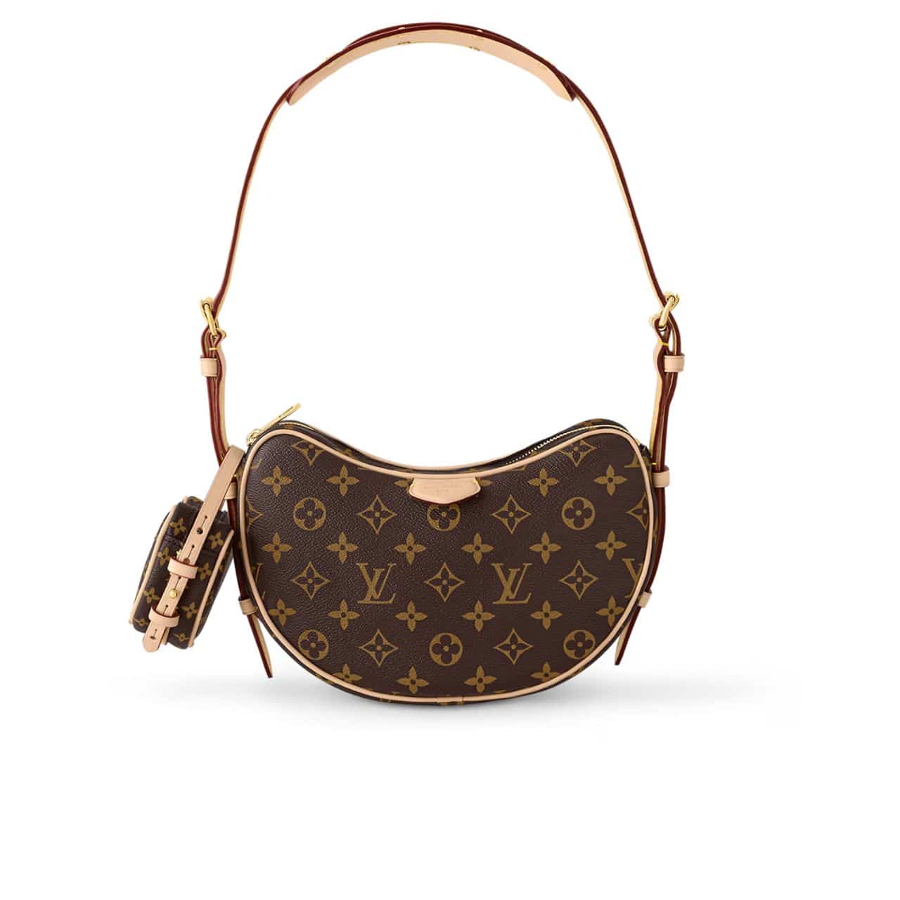 xr:d:DAF4OnkYemU:170,j:677080022500789325,t:24010201 Louis Vuitton Croissant MM Monogram Canvas 25Cm M46828 - Image 1