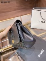 Chanel Timeless Cc Flap Maxi Black 31Cm - Image 7
