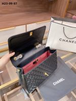 Chanel Timeless Cc Flap Maxi Black 31Cm - Image 10