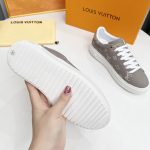 Louis Vuitton Time Out Sneaker Grey 1AGUVW - Image 6