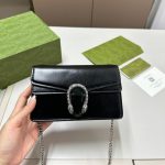 Gucci Dionysus Super Mini Bag Patent Leather Black 18Cm 795368 0Aaa6 1000 - Image 6