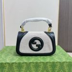 Gucci Blondie Mini Shoulder Bag Natural Black 22Cm 815700 Haakf 2546 - Image 3