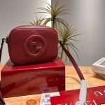 Gucci Blondie Mini Shoulder Bag Rosso Ancora Red 20Cm 820429 Aaedb 6207 - Image 3