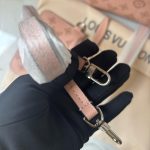 Louis Vuitton Blossom Mahina Leather Bag Pink 21Cm M23196 - Image 5