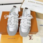 Louis Vuitton Lv Sneakerina Silver 1Ahojd - Image 4