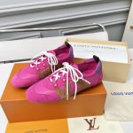 Louis Vuitton Lv Sneakerina Fuchsia Pink 1Ahnee - Image 3