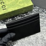 Gucci Animalier Leather Card Case Black 10cm 523685 Dj20t 1000 - Image 6