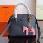 Hermes Bolide Taurillon Clemence Black 27Cm - Image 3