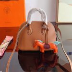 Hermes Bolide 1923 Mini Bag Leather Brown 18Cm H075180CK37 - Image 3