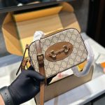 Gucci Horsebit 1955 Mini Shoulder Bag Beige And Ebony 18Cm ‎760196 92Tcg 8563 - Image 3