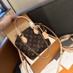 Louis Vuitton Lockit BB Bag Monogram Brown 16Cm M12019 - Image 7