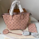Louis Vuitton Blossom Mahina Leather Bag Pink 21Cm M23196 - Image 3