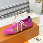 Louis Vuitton Lv Sneakerina Fuchsia Pink 1Ahnee - Image 4