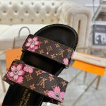 Louis Vuitton X Murakami Lv Sunset Flat Comfort Mule Sakura Brown 1agvyy - Image 6