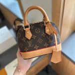 Louis Vuitton Alma Nano Bag Monogram Brown 18Cm M82717 - Image 3