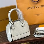 Louis Vuitton Nano Alma Bag White Quartz 18Cm M82411 - Image 3