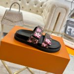 Louis Vuitton X Murakami Lv Sunset Flat Comfort Mule Sakura Brown 1agvyy - Image 7