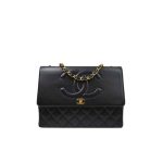 Chanel Timeless Cc Flap Maxi Black 31Cm