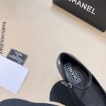 Chanel Square Toe Ballet Flats Black - Image 4