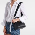 Valentino Garavani Alltime Handbag In Black 26Cm 5W2B0Q18Imz 0No - Image 6