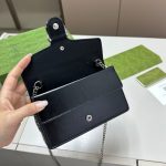 Gucci Dionysus Super Mini Bag Patent Leather Black 18Cm 795368 0Aaa6 1000 - Image 3