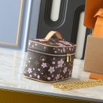 Louis Vuitton x Takashi Murakami Nice Mini Sakura Brown 20cm M14181 - Image 4