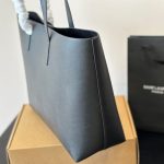 Saint Laurent Shopping In Leather Tote Bag Black 33Cm 600281Csv0J1000 - Image 4