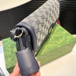 Gucci Luce Small Shoulder Bag Beige And Blue Original 27Cm 786027 Fadac 8559 - Image 4