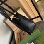 Gucci Marmont Small Top Handle Bag Black 25Cm 795199 Aabzb 1000 - Image 4