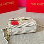 Valentino Garavani Small Vsling Handbag White 20Cm - Image 6