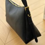 Prada Aimée Large Leather Shoulder Bag Black 39Cm 1Bc228 2Cys F0002 V Lvm - Image 4