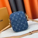 Louis Vuitton Fairfax Pochette Bag Denim Blue 17Cm M82948 - Image 6