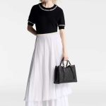 Louis Vuitton Babylone Tote PM Bag Black 30Cm M11393 - Image 5